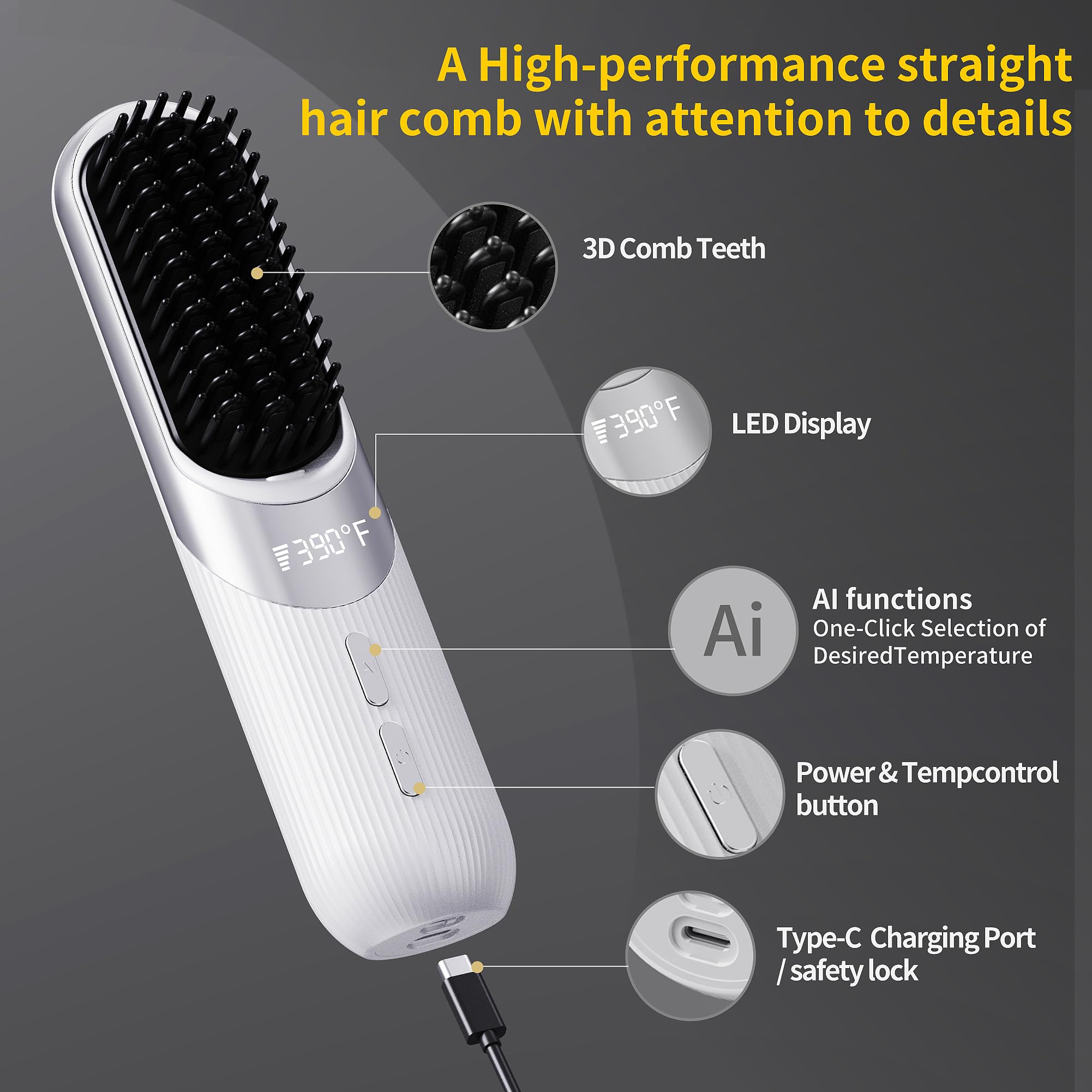 6400mAh battery for 45 to 50 minutes of use