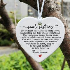 Ceramic heart gift showing glossy glaze finish
