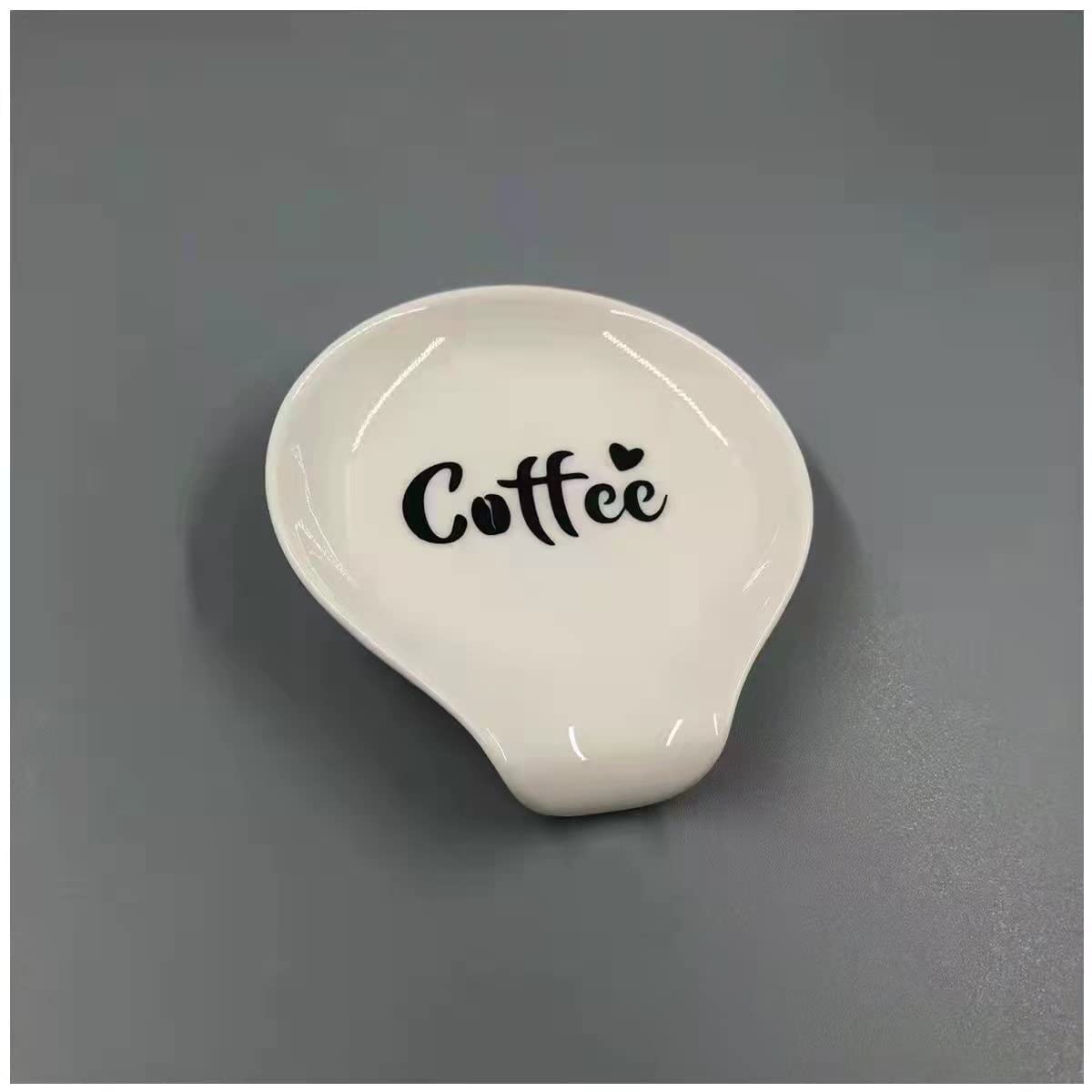 Ceramic mini spoon rest for kitchen countertop