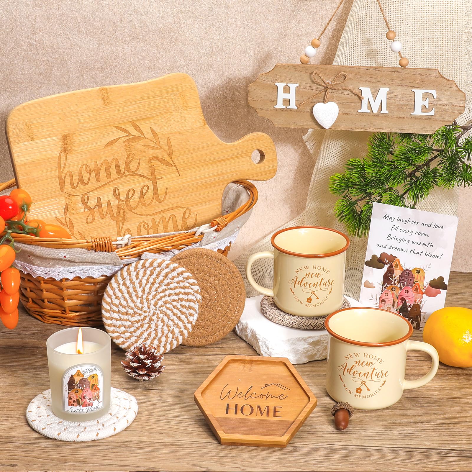 two ceramic mugs 260ml with matching coasters
