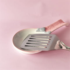 Kitchen spoon holder on stove top or counter