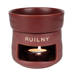 ceramic wax melt warmer red clay design