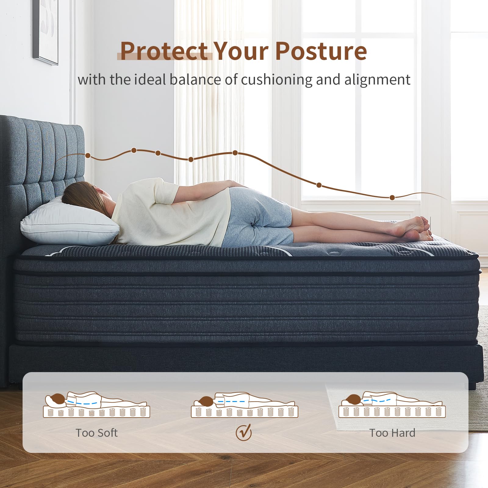 CertiPUR-US memory foam label on mattress