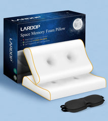 cervical neck pillow memory foam front view