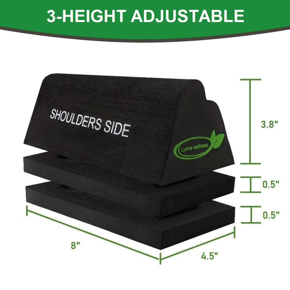 Neck stretcher function for posture and tension relief