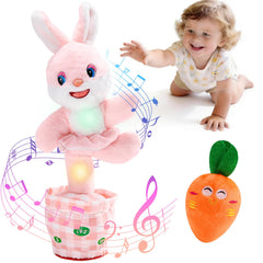 Cessfle product image showing a talking dancing Easter Bunny Plush