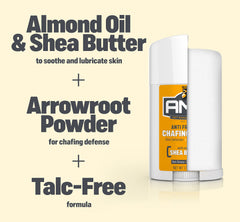Chafing stick for thighs and bra line
