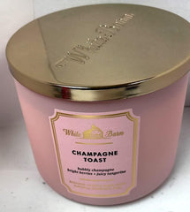 Champagne Toast 14.5 oz three-wick candle Bath and Body Works