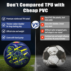 32-panel design Champhox size 3 soccer ball