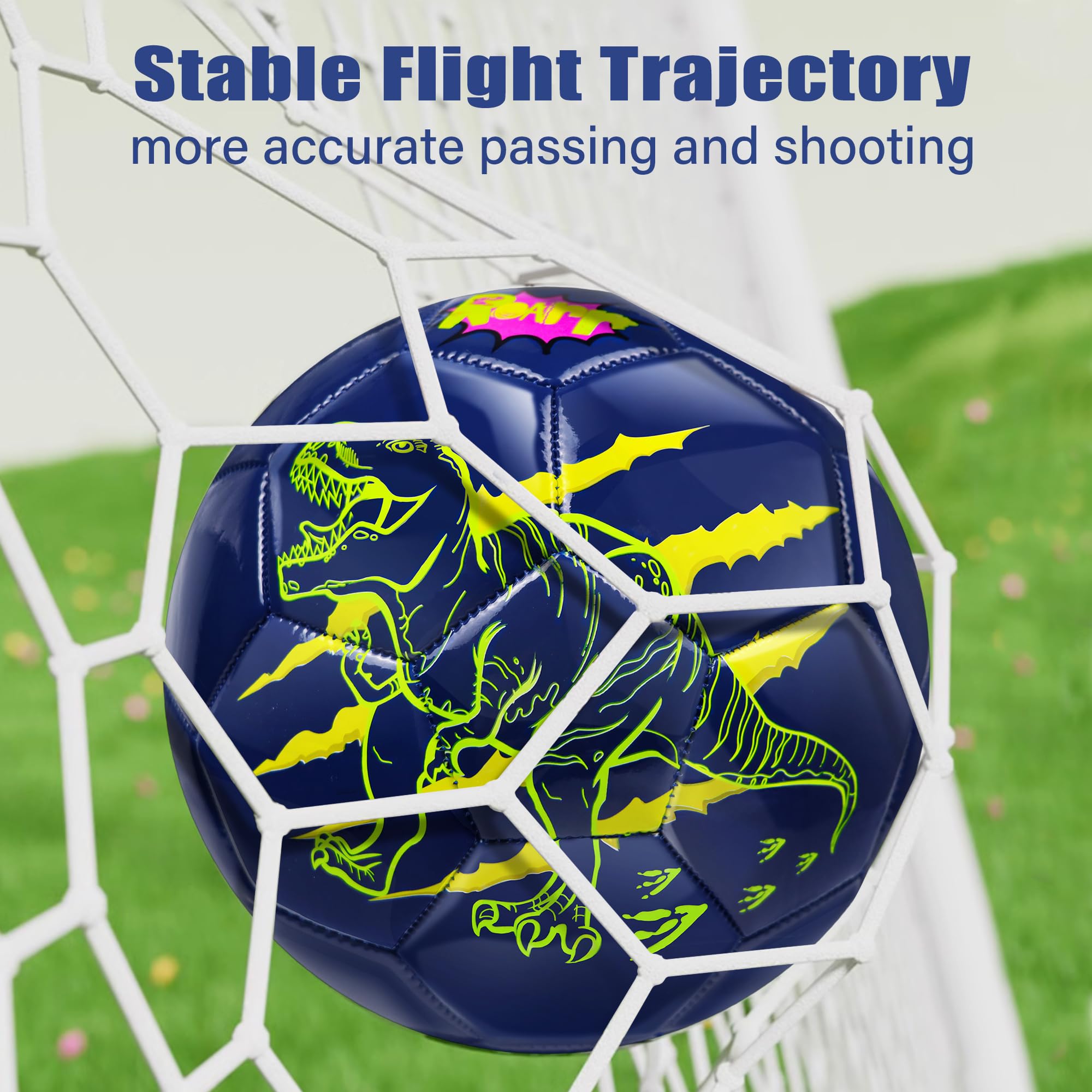 Champhox soccer ball package contents with pump