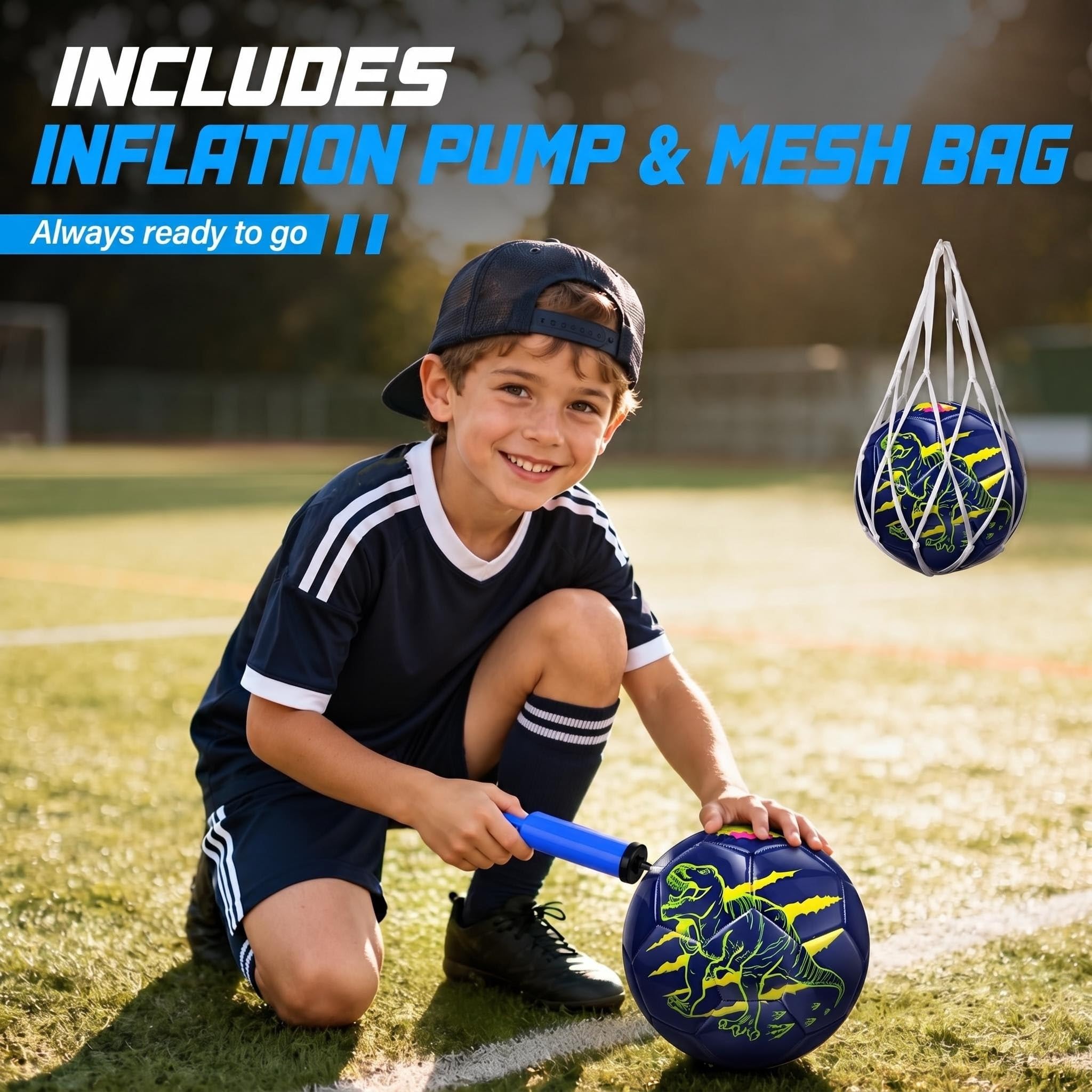 Champhox size 3 soccer ball for outdoor and indoor play