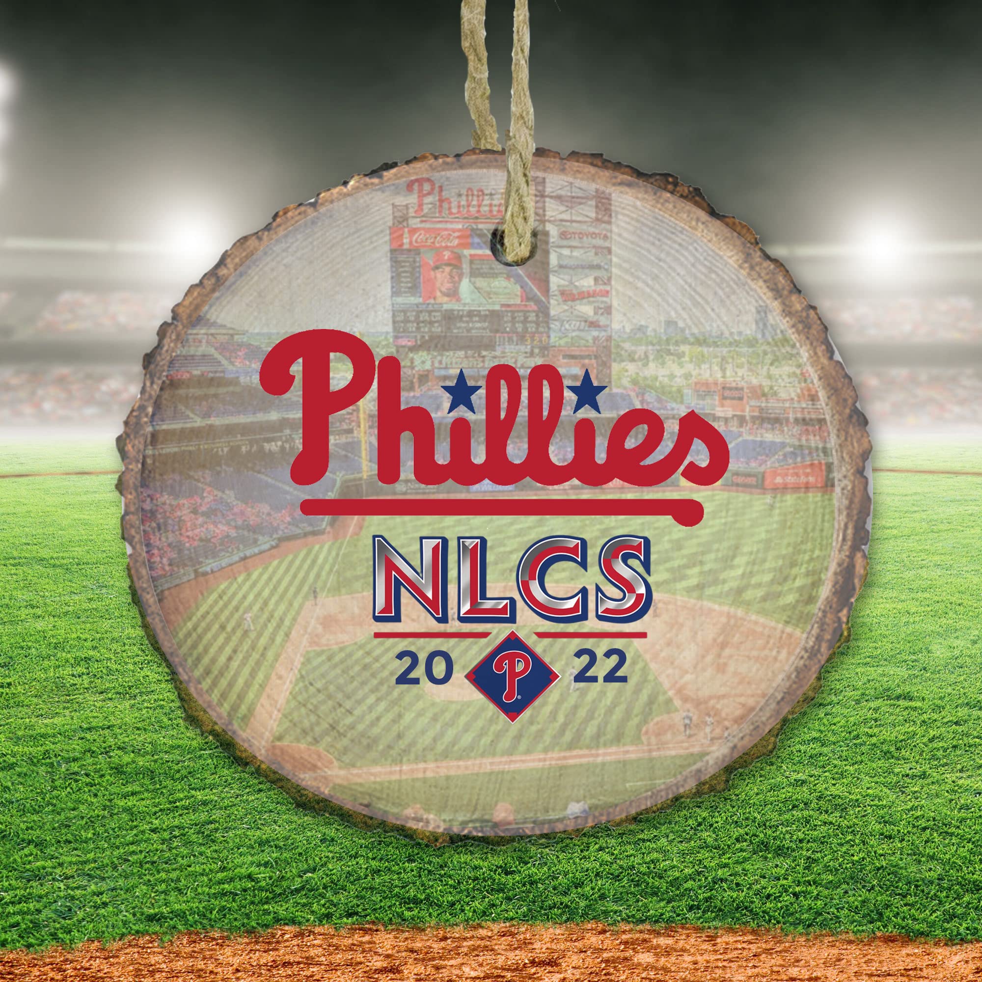 Champs stadium ornament for Phillies MLB fans