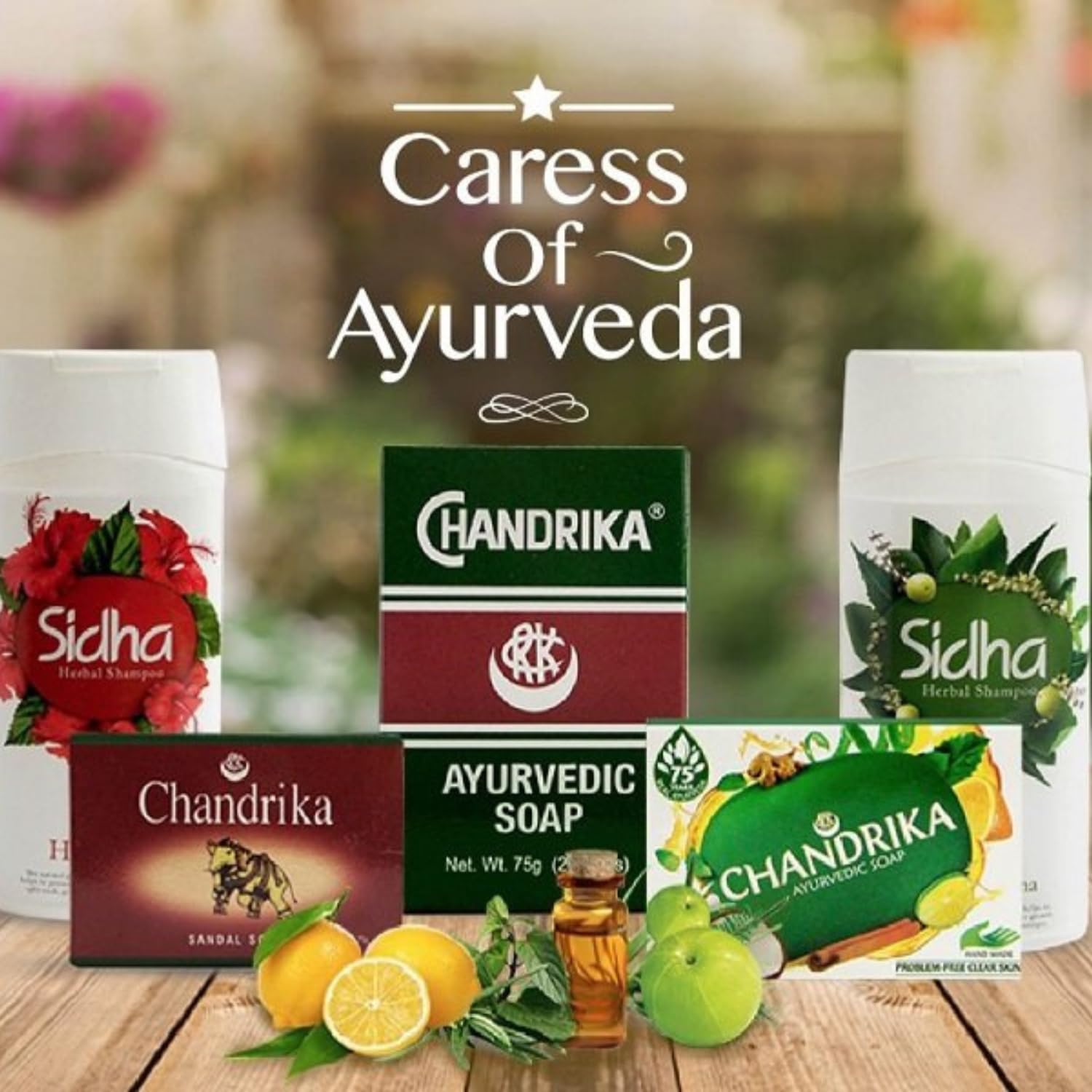 Chandrika soap suitable for hands face and body usage