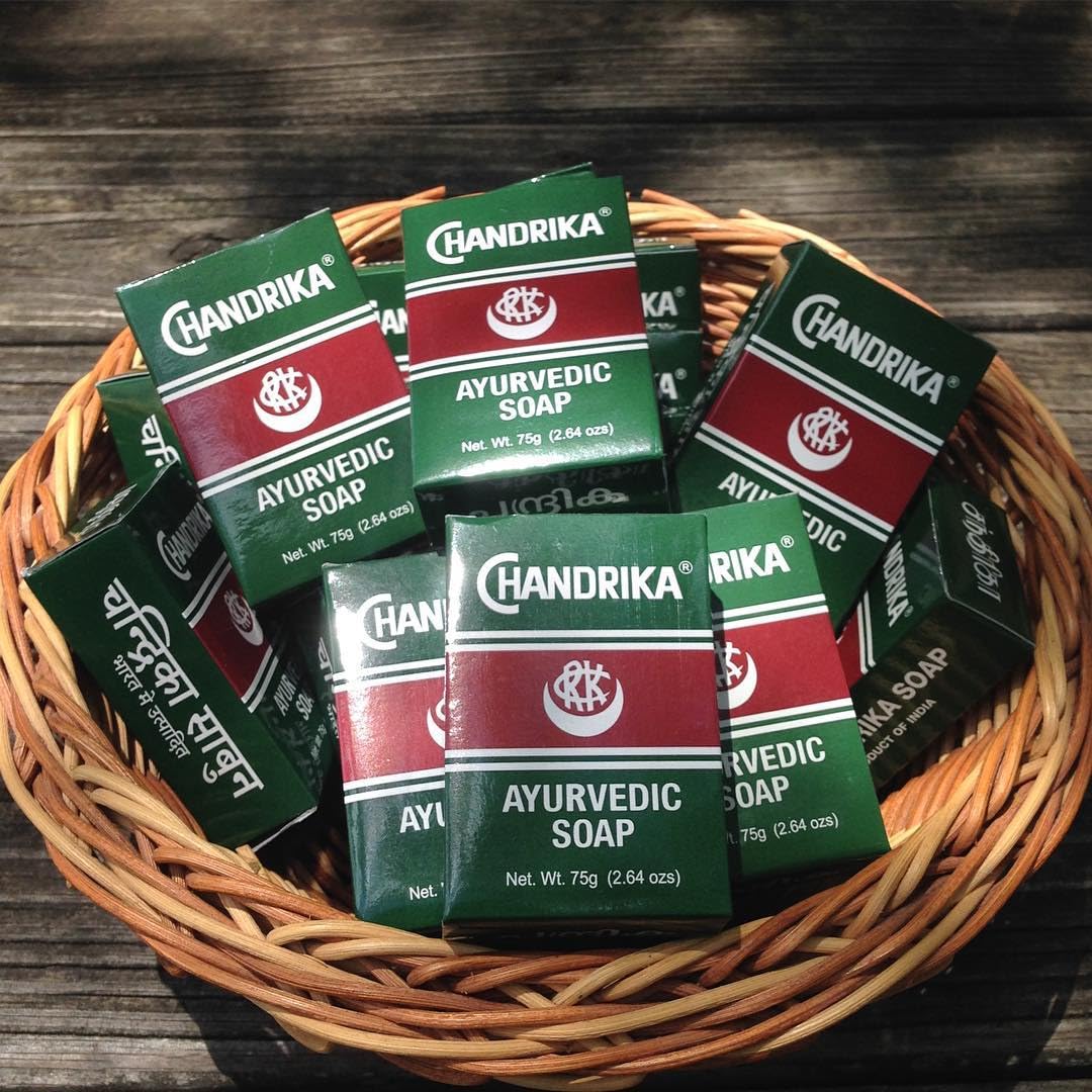 Chandrika vegan natural ingredients soap packaging