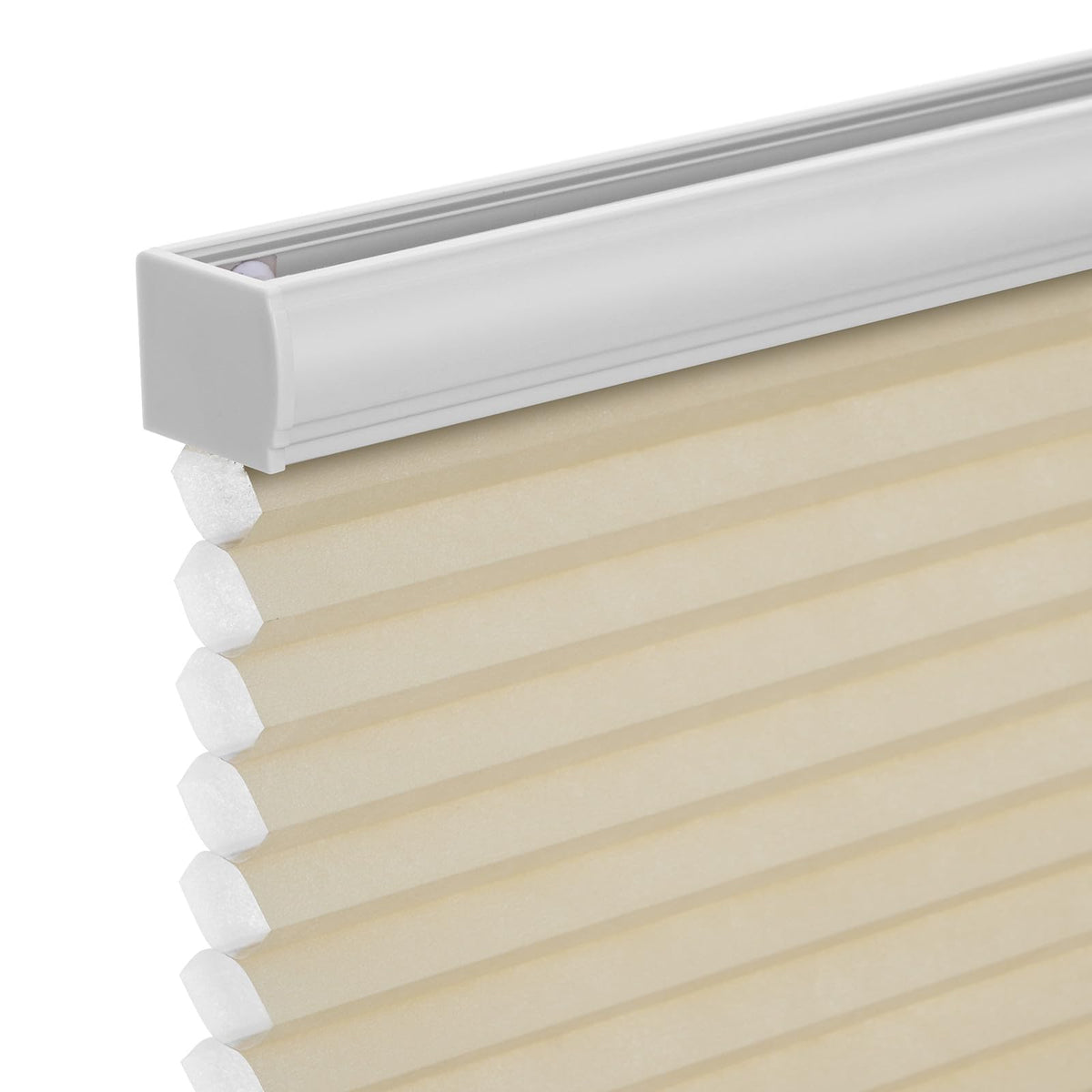 Changshade cordless cellular shades beige 24x64 for windows