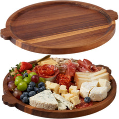 Charcuterie board made from solid acacia wood