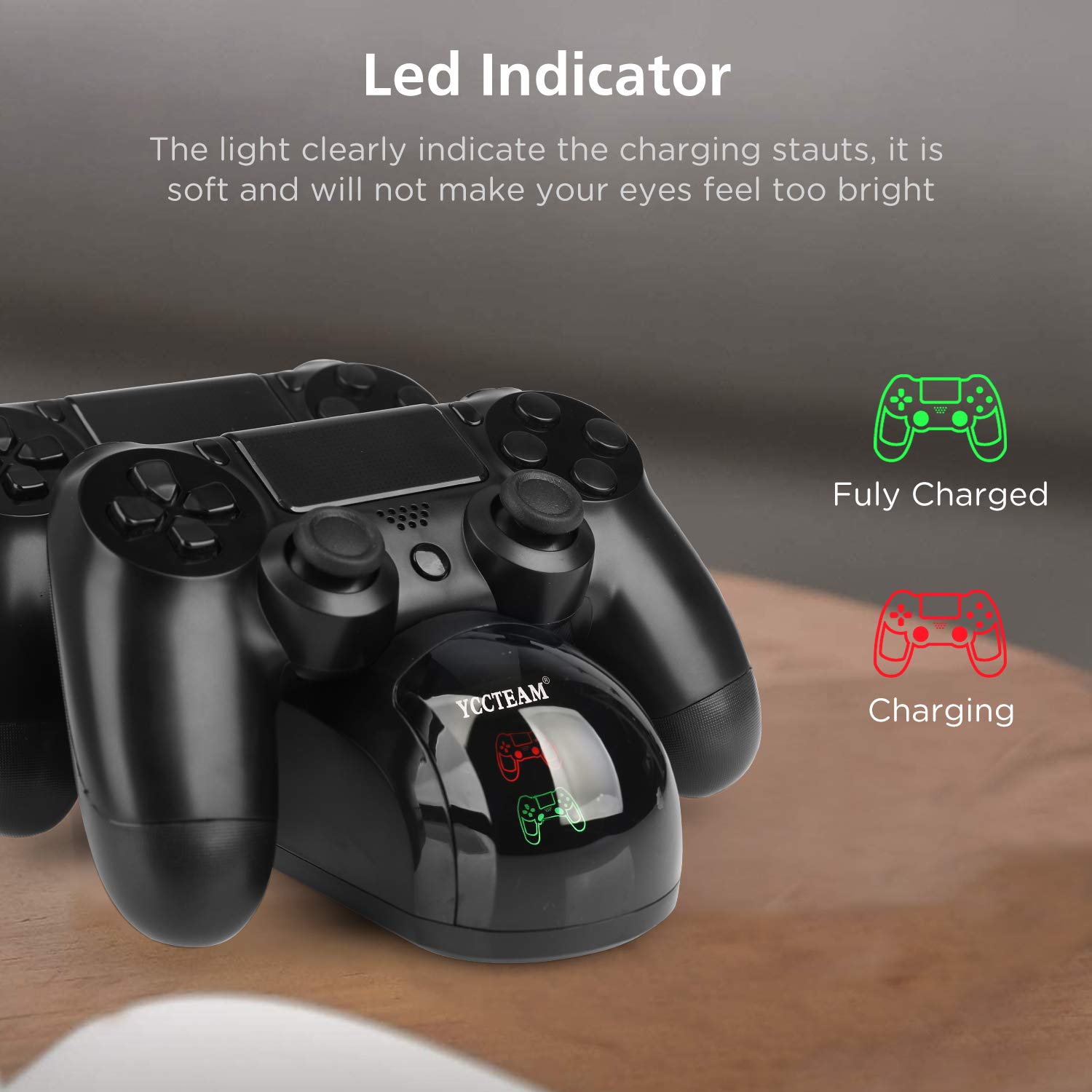 One controller charging in about 2 hours