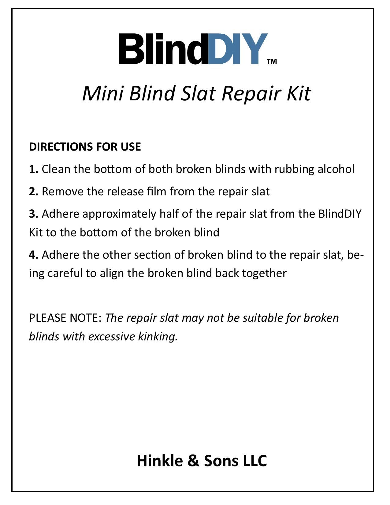 Cheaper alternative to replacing entire blinds