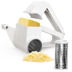 Cheese Grater with Handle white