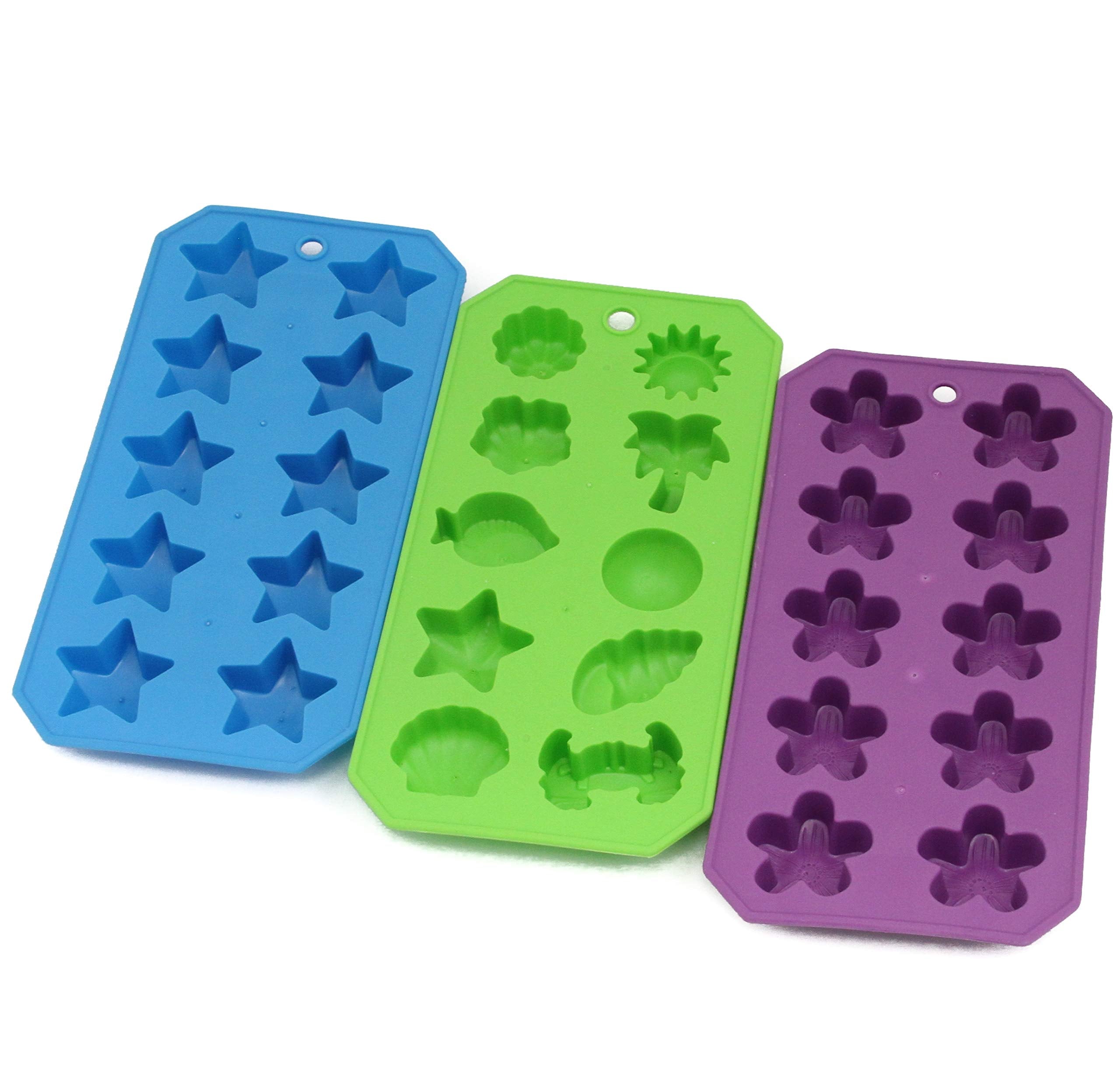 Chef Craft Select Shapes Ice Cube Tray assorted shapes 10 cubes