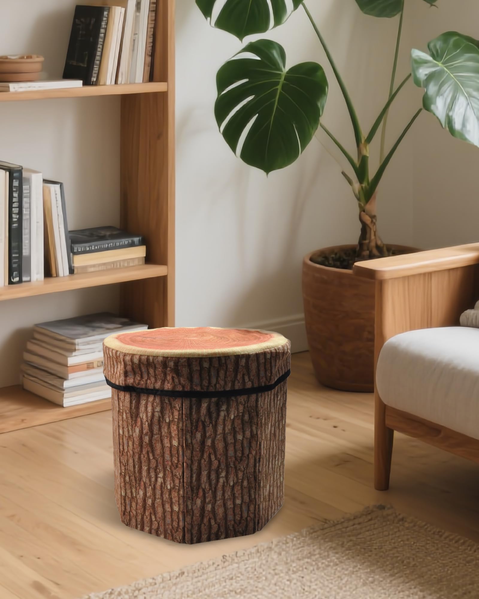 Soft velvet ponge seat and fiber board interior CHEFAN stool