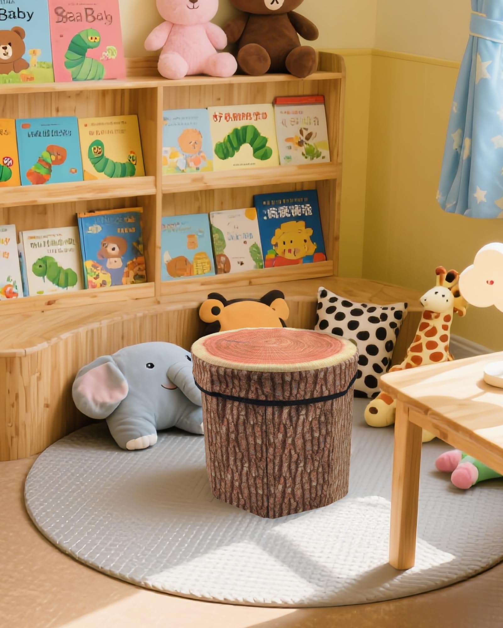 Non-toxic materials CHEFAN Fruit Storage Stool Ottoman