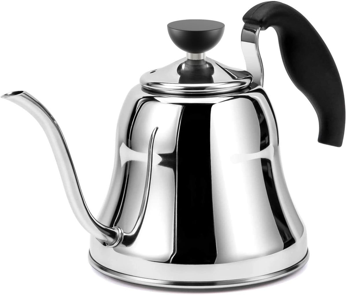 Chefbar gooseneck tea kettle stovetop silver