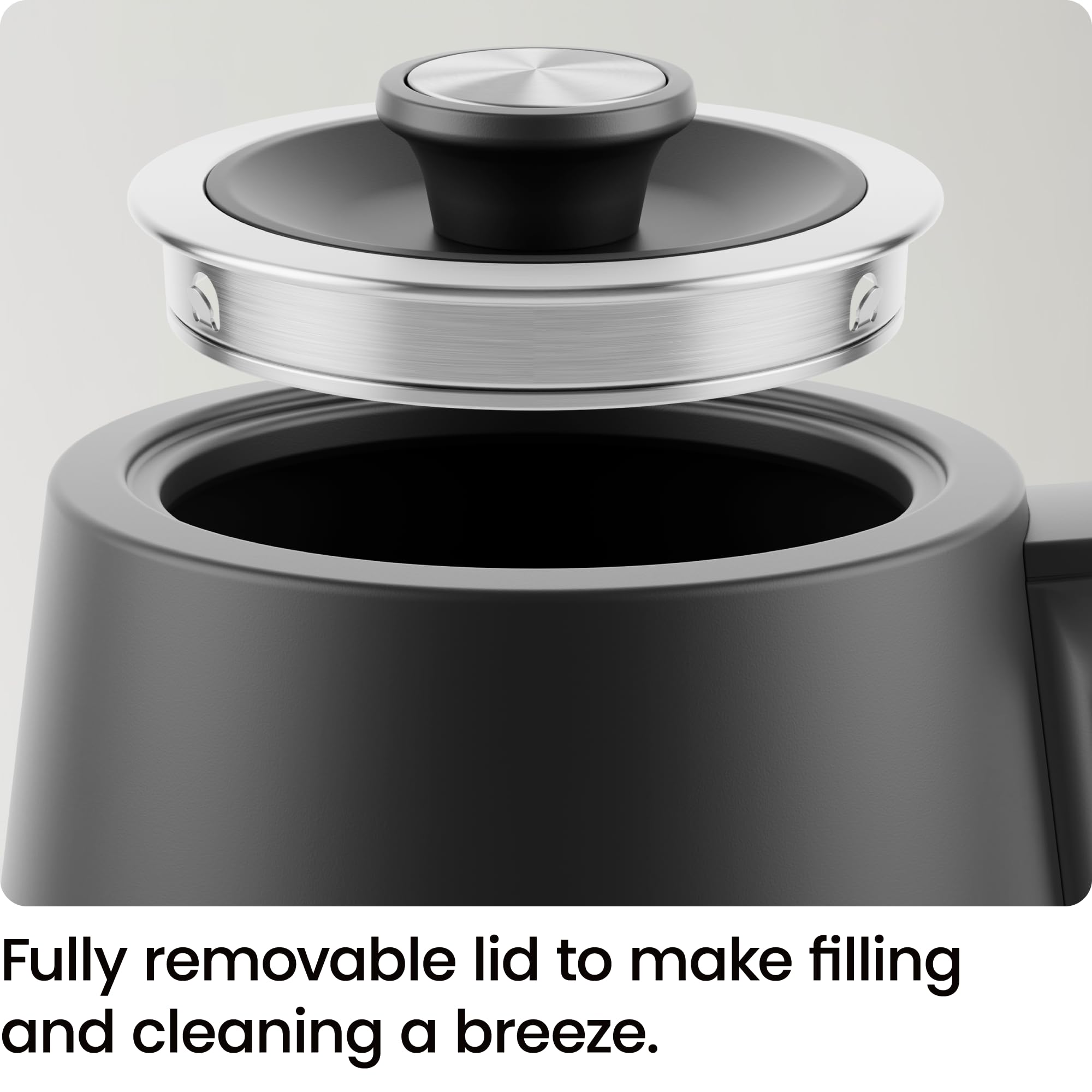 Blue LED indicators on Chefman Gooseneck Electric Kettle