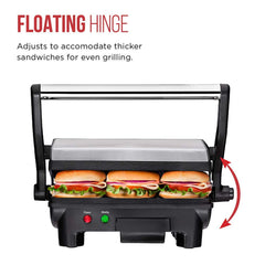 Chefman gourmet sandwich maker with non-stick plates