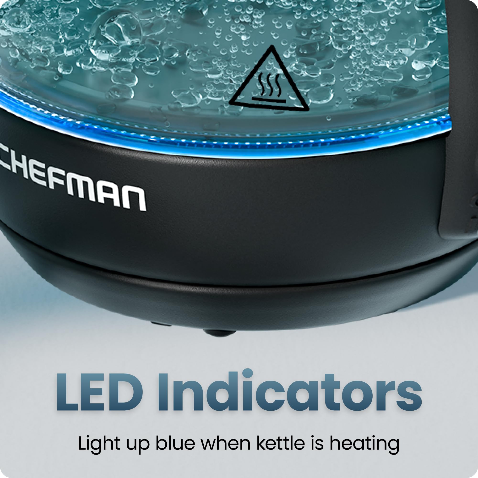 Automatic shut off and boil-dry protection