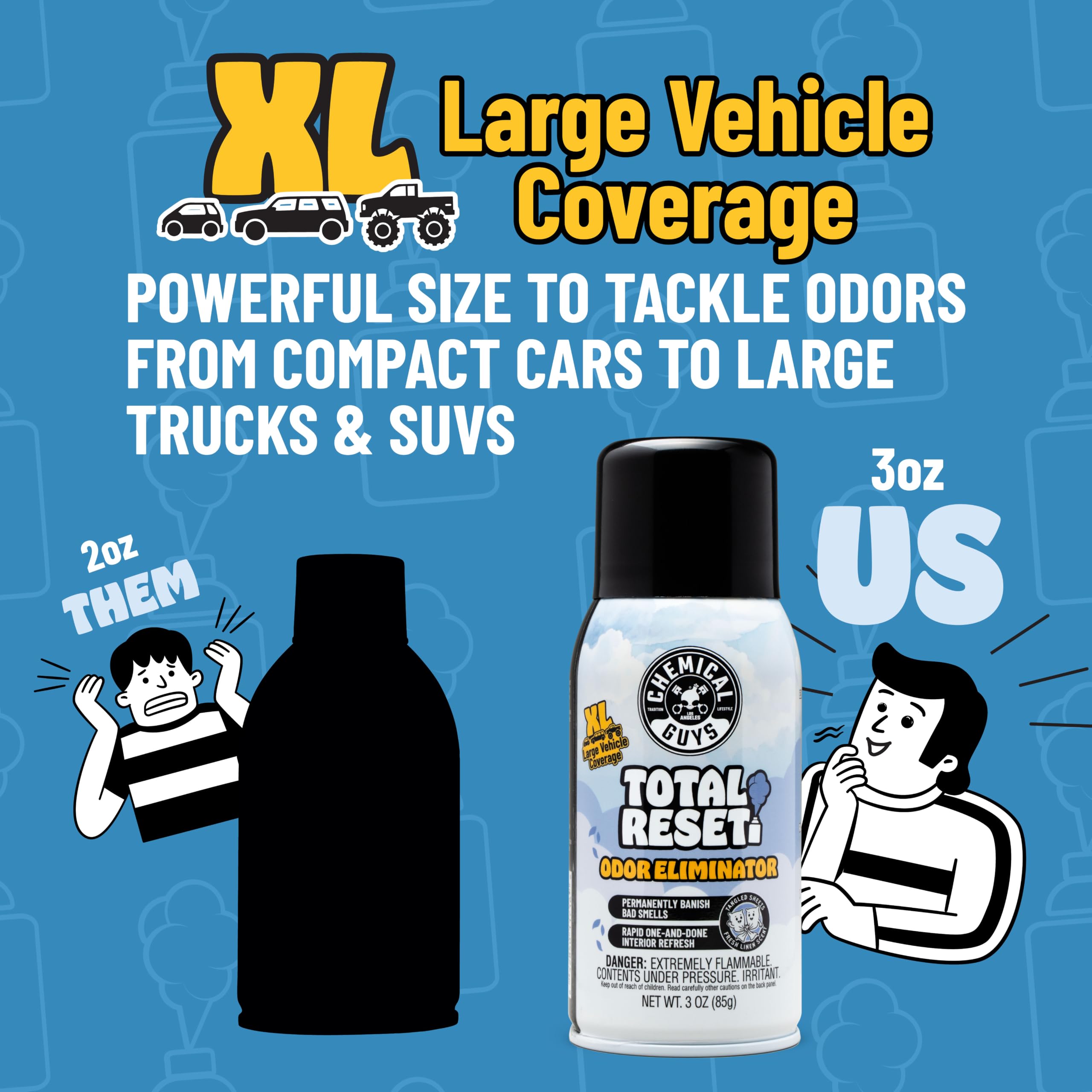2-pack aerosol fogger two 3 oz cans for multiple vehicles