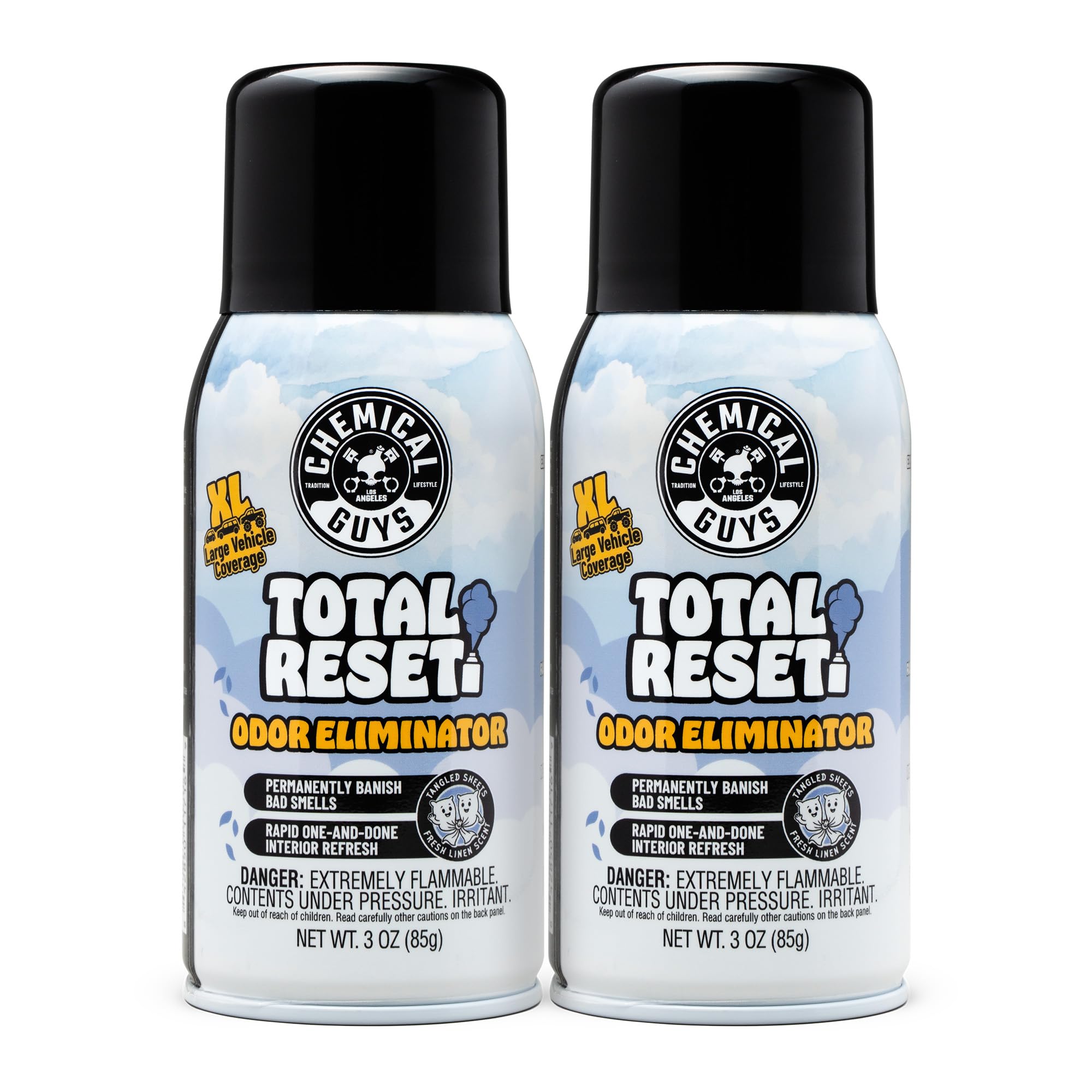 Chemical Guys Total Reset Fogger Tangled Sheets 2pk canister