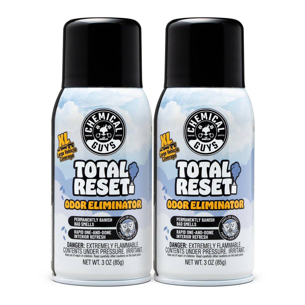 Chemical Guys Total Reset Fogger Tangled Sheets 2pk canister