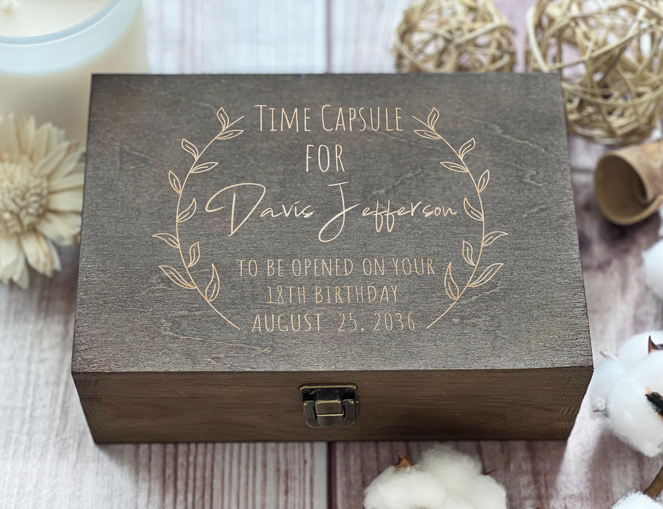 Time Capsule Size 2 internal dimensions 7.75 x 7.3 x 1.95 in