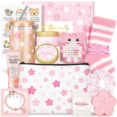 Cherry blossom gift basket for teen girls