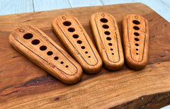 Herb stripper with multi-size holes for rosemary thyme oregano