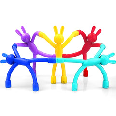 CHESLICR 5Pcs magnetic travel toys bunny magnets set