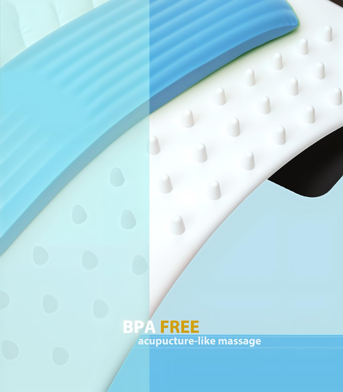 ChiFit multi-level back stretching device for pain relief