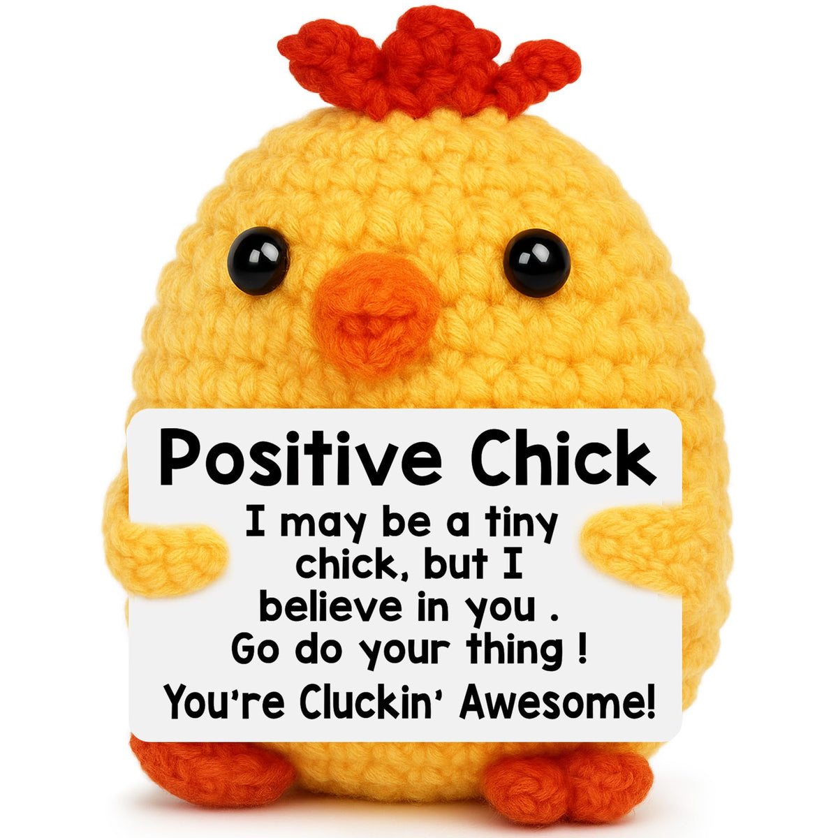 Chicken crochet chick Easter basket stuffer