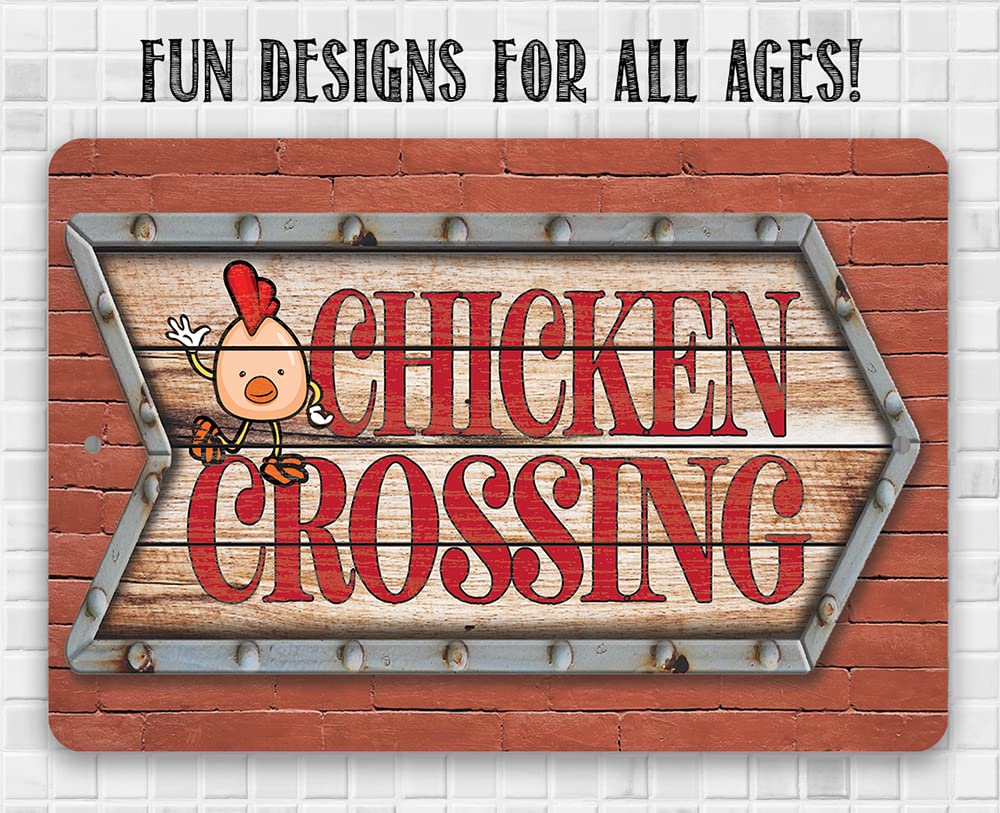 Funny chicken signs gift for chicken owners