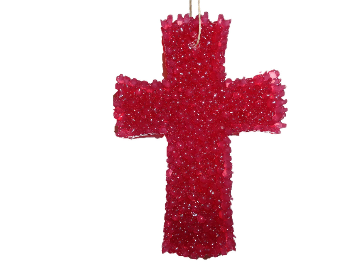 ChicWick Car Candle Spiced Cranberry Cross Shape Car Freshener