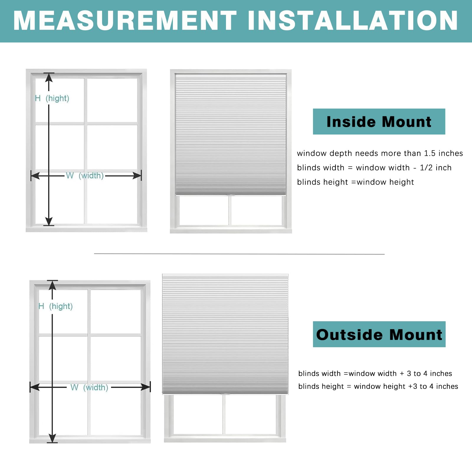 Child safe cordless shade white 33x72 Changshade