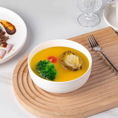Ribbed textured CHILDIKE bowls for secure grip