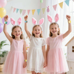 Easter slap bracelets bulk pack 36 pieces in 12 styles