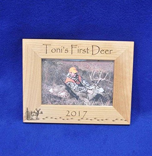 Childs First Deer frame alder wood 4x6