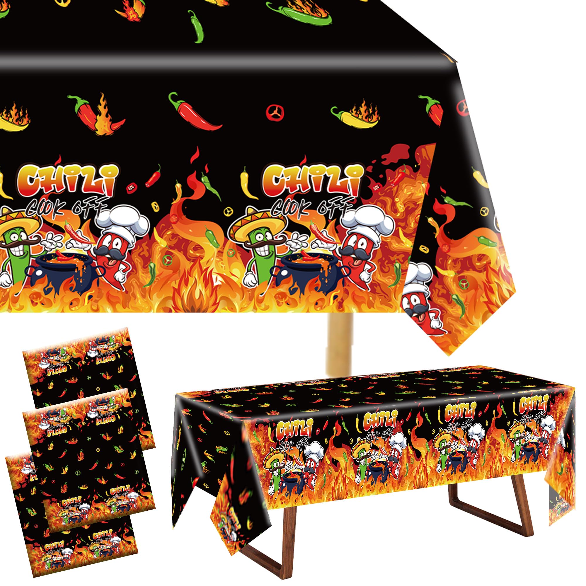 Chili cook off decorations set by EUOYUFO for fiesta party