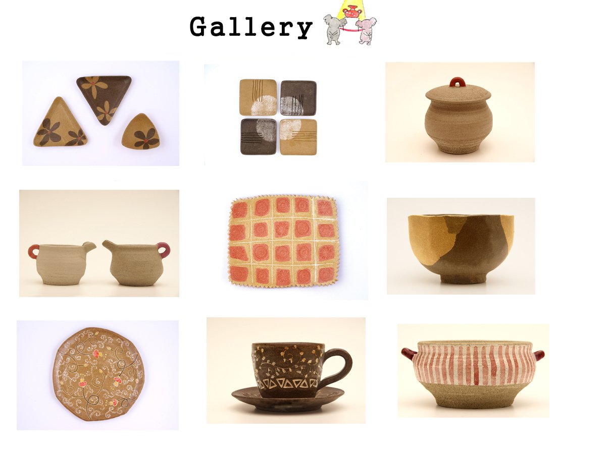 Benisue china clay terracotta tone 400g Yakoobun