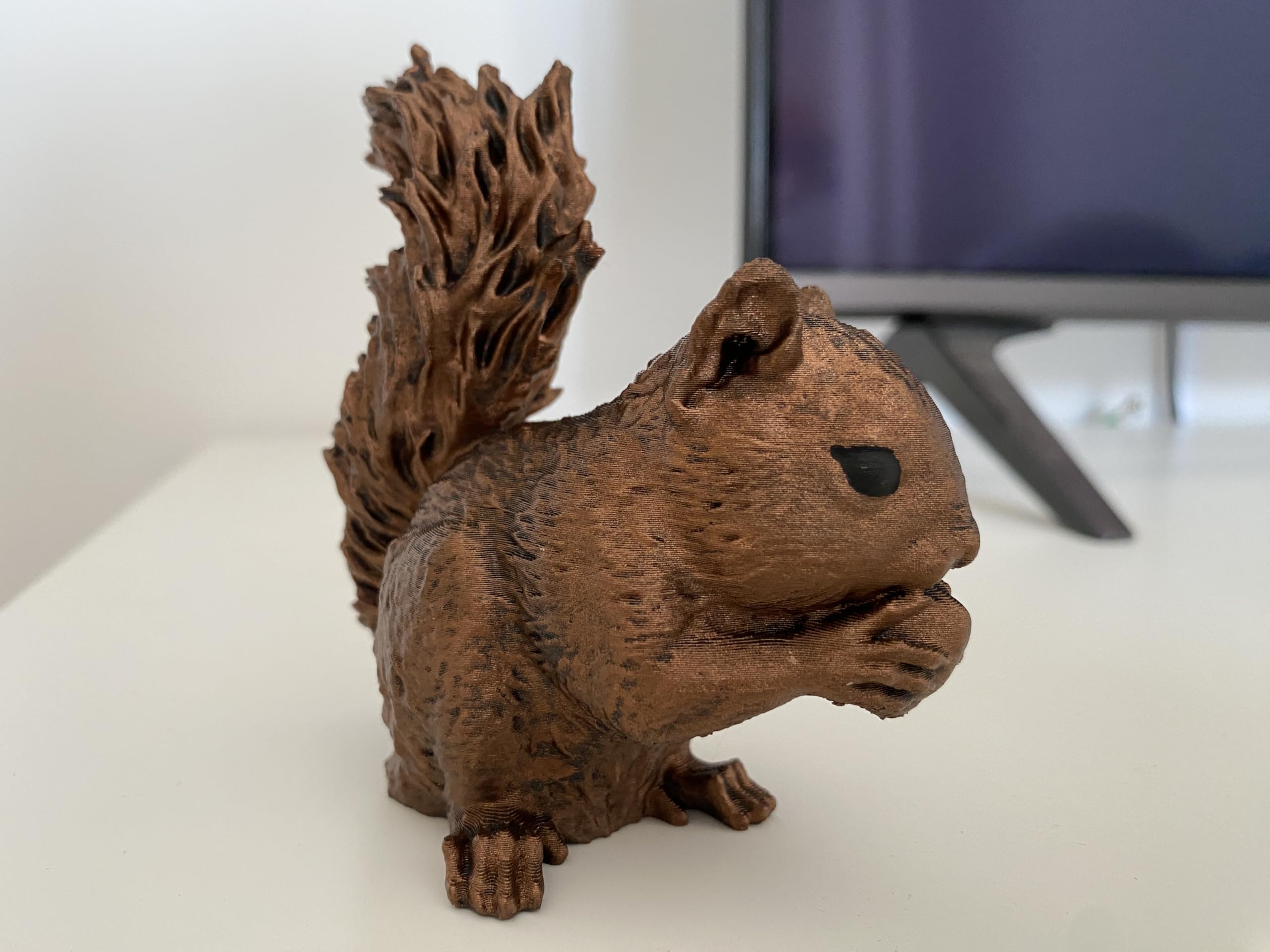Chipmunk figurine ideal for wildlife lovers collectors