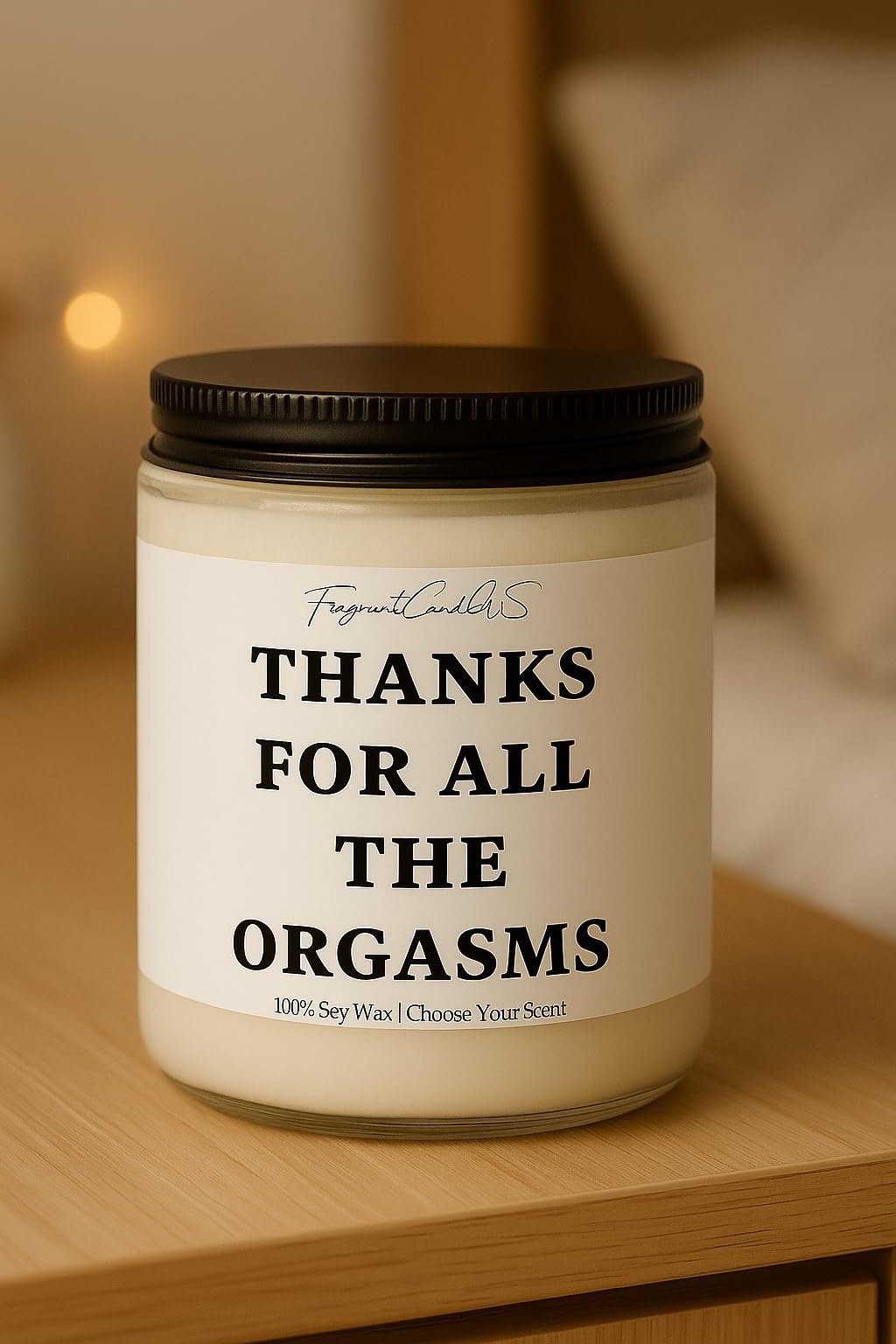 Choose Your Scent options candle label variety