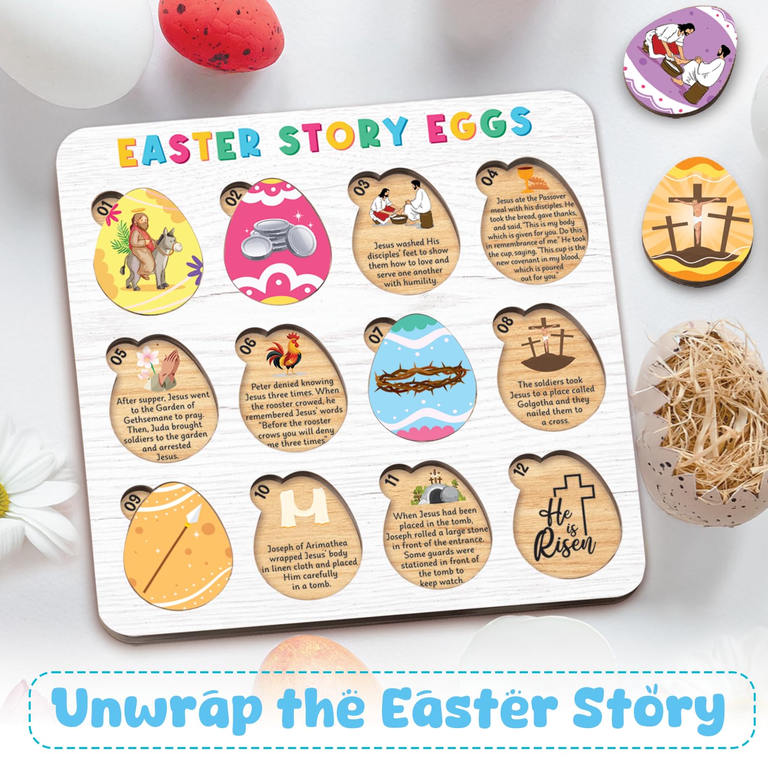 Christian Easter gift set for kids and toddlers